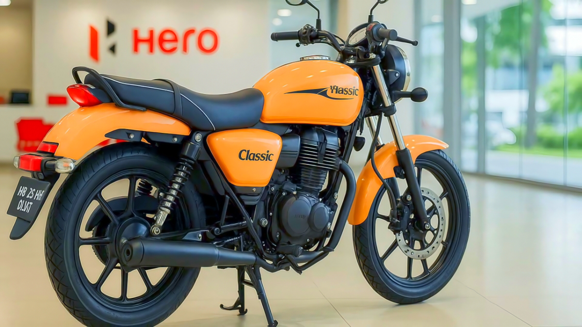 गरीबों की पहली पसंद बनी Hero Classic 125 जबरदस्त माइलेज और किफायती EMI ऑफर