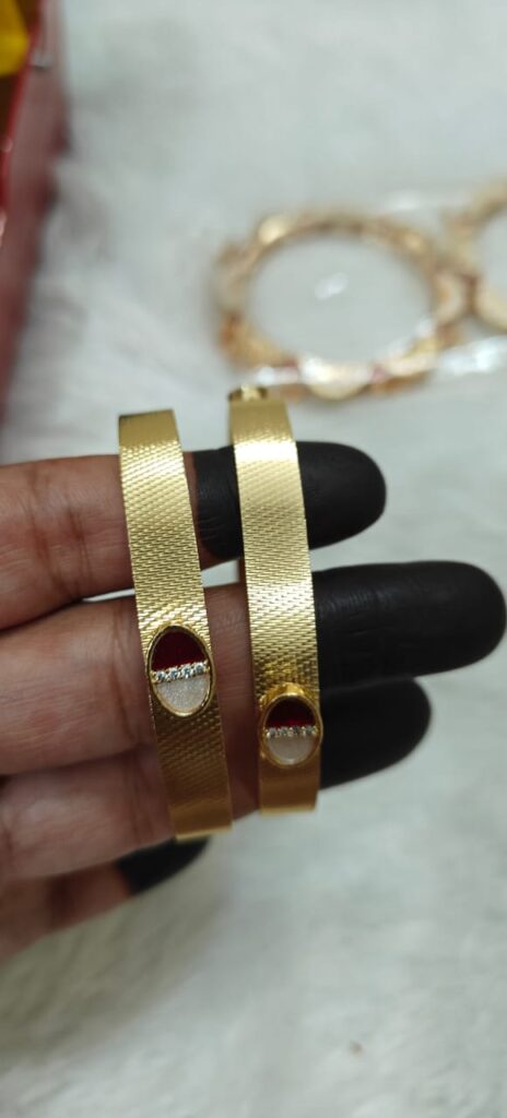 Latest Gold Kada Designs 2025