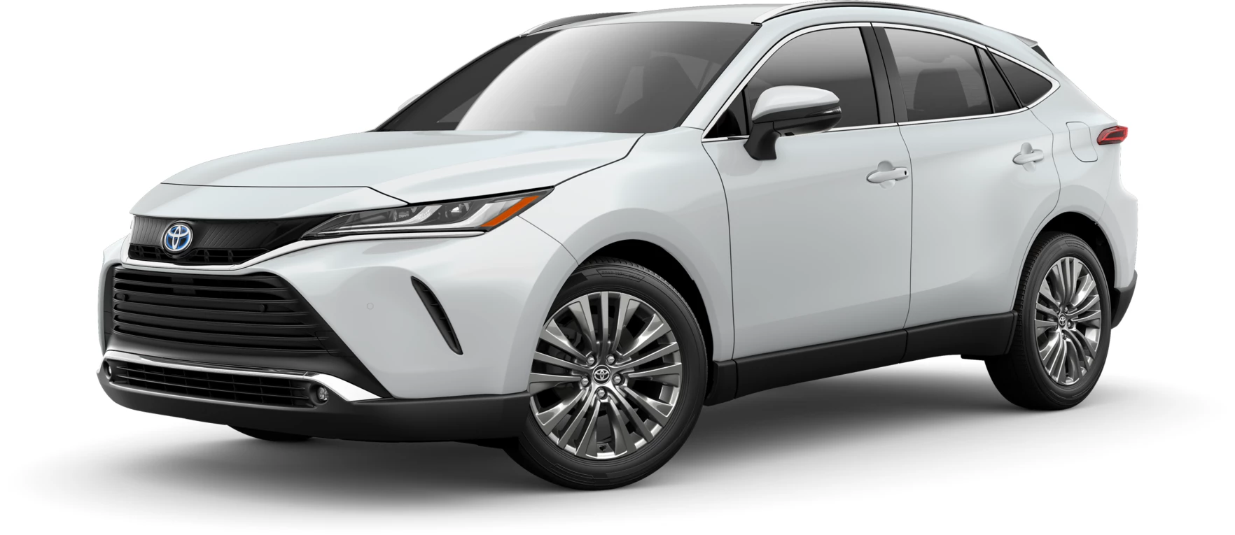 Sleek white Toyota SUV model