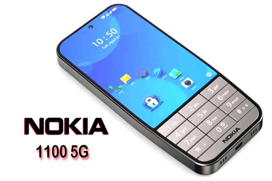 Nokia 1100 5G,iPhone को टक्कर देने आया स्मार्टफोन 200MP कैमरा, 7500mAh बैटरी और सुपरफास्ट 5G स्पीड के साथ