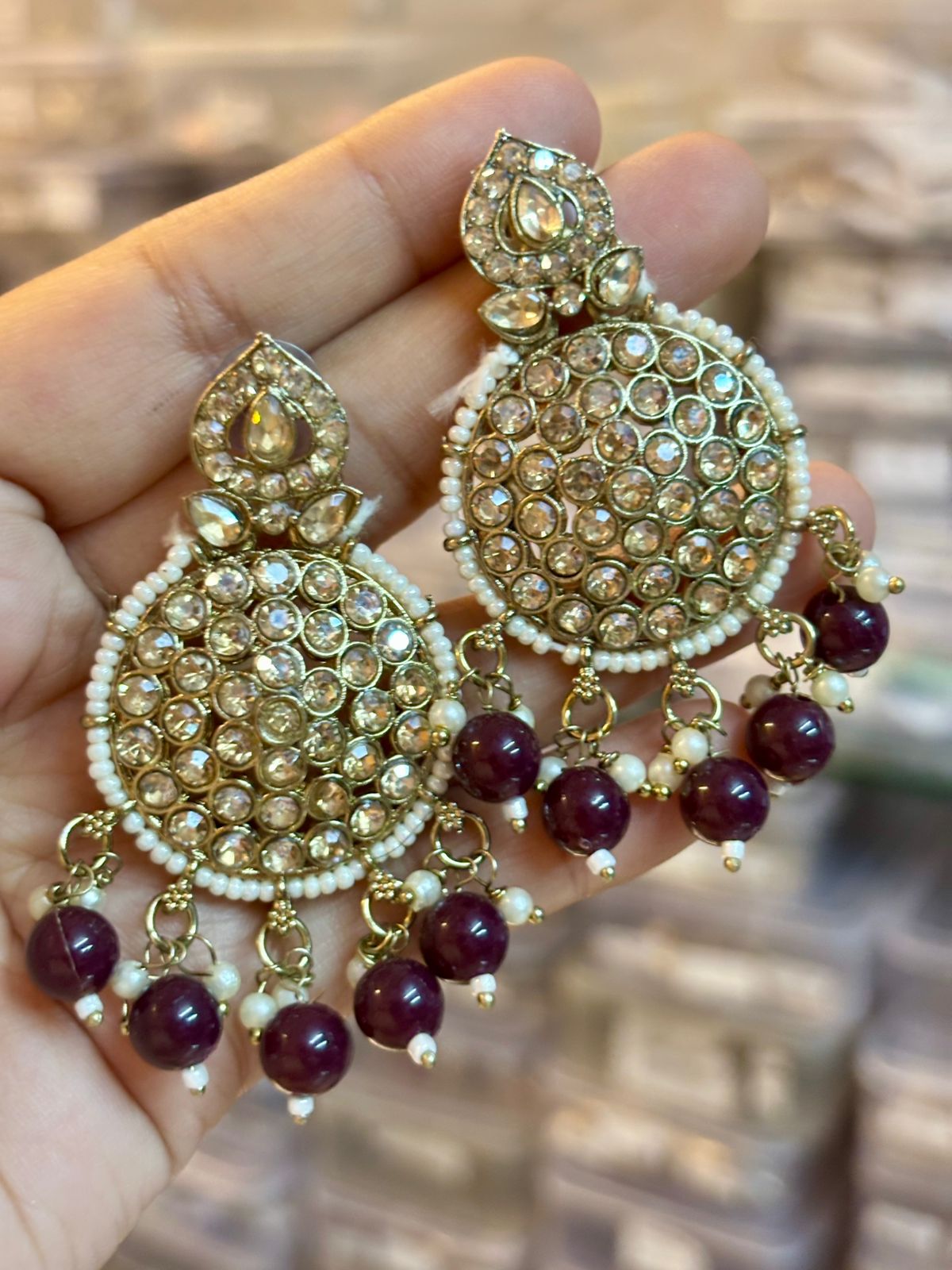 Latest Stone Earrings & Stylish Jhumkas 2025 Elegance Meets Tradition in Modern Jewelry Trends