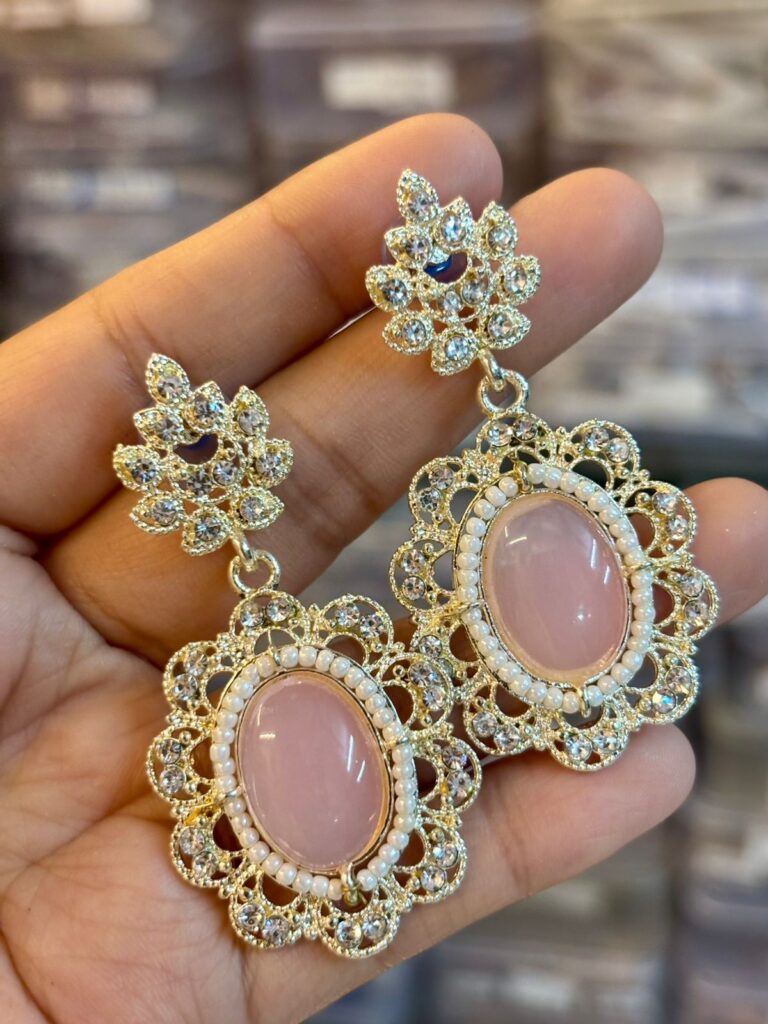 Latest Stone Earrings & Stylish Jhumkas 2025 Elegance Meets Tradition in Modern Jewelry Trends