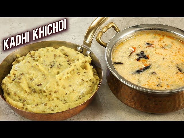 Gujarati Kadhi Khichdi Recipe