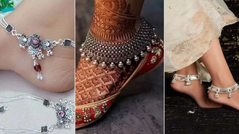 Dulhan Silver Payal Designs: पैरों को स्टाइलिश और रॉयल लुक देने वाले बेहतरीन ब्राइडल पायल डिज़ाइन