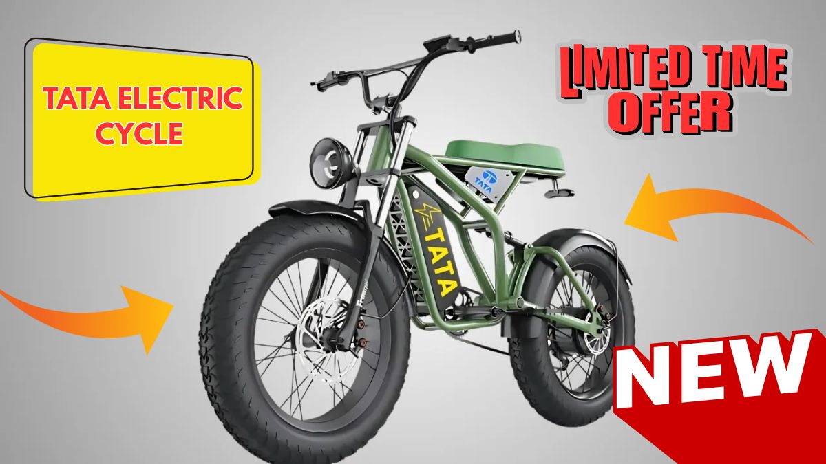 Tata Electric Cycle 2025: 540KM Range, 820W Motor और Future Mobility की पूरी जानकारी