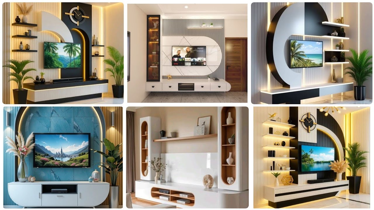 Living Room TV Cabinet Designs 2026 छोटे घर को दें बड़ा और मॉडर्न लुक